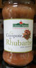 Compote de rhubarbe avec morceaux - Produit