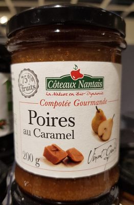 Compotée Gourmande Poires au Caramel - Produit