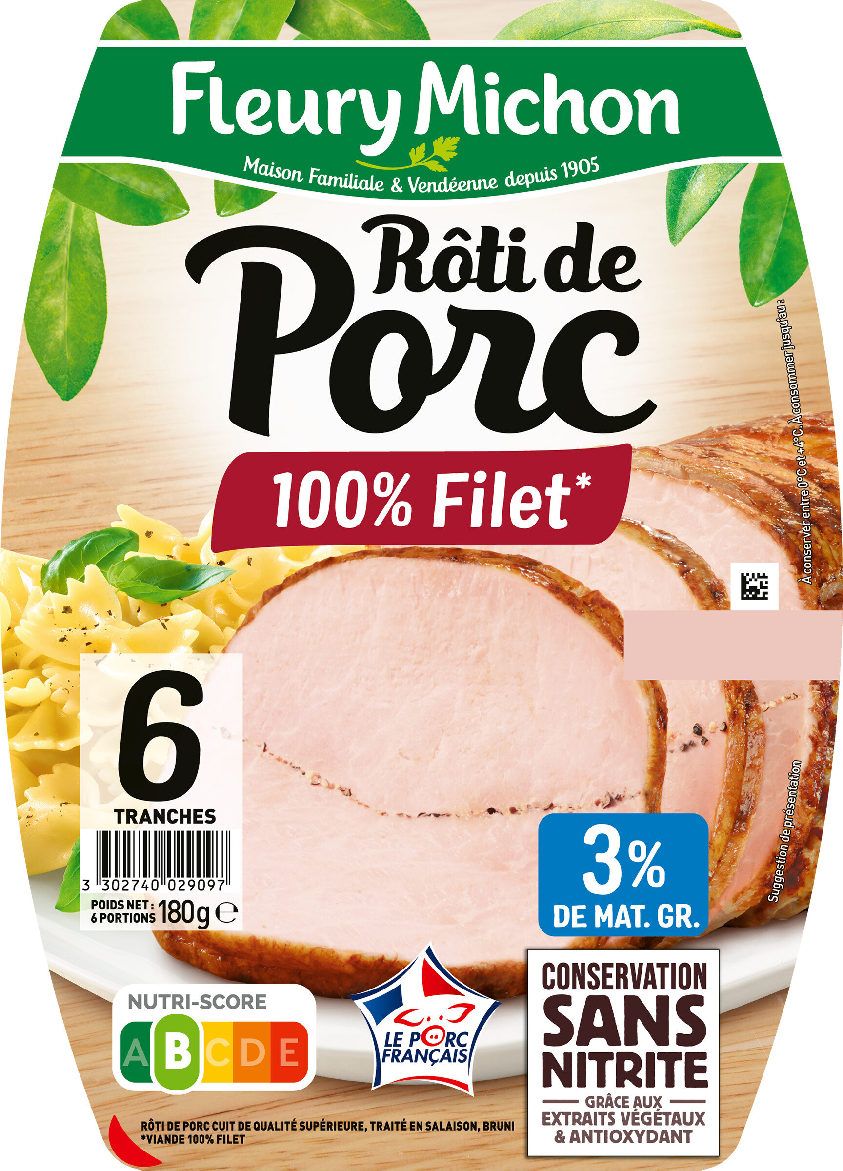 Rôti de Porc - 100 % filet* - Produkt - fr