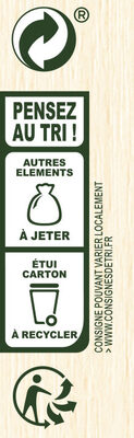 Le Gratin Butternut Pâtes & Poulet et sa sauce crème & emmental - 回收说明和/或包装信息 - fr