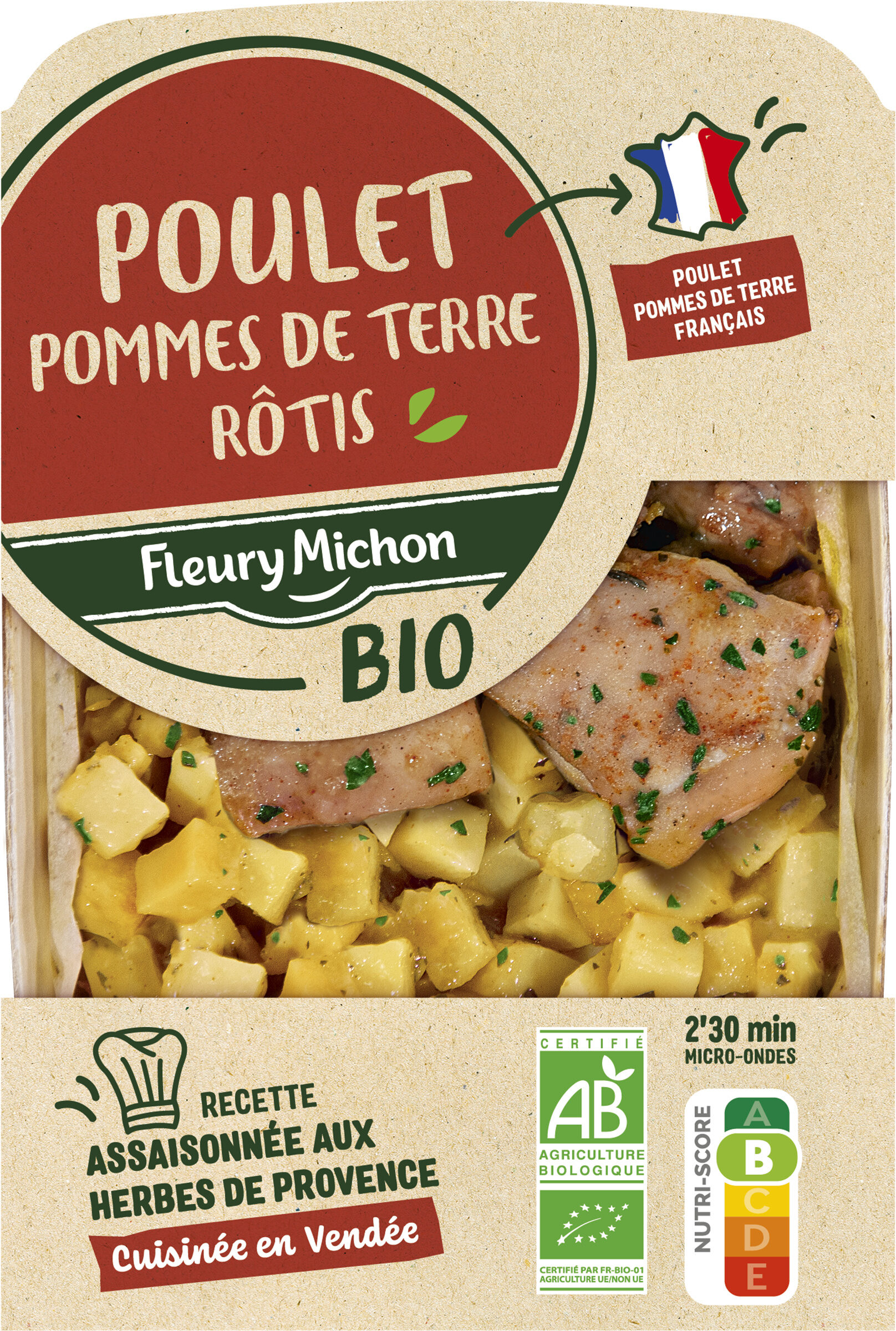 Poulet pommes de terre Rôtis - Product - fr
