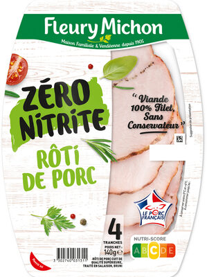 Le Rôti de Porc ZERO NITRITE - Produit