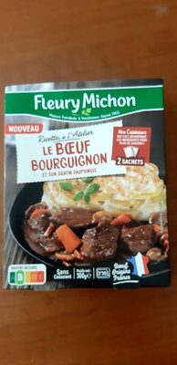Le bœuf bourguignon et son gratin  dauphinois - Product - fr