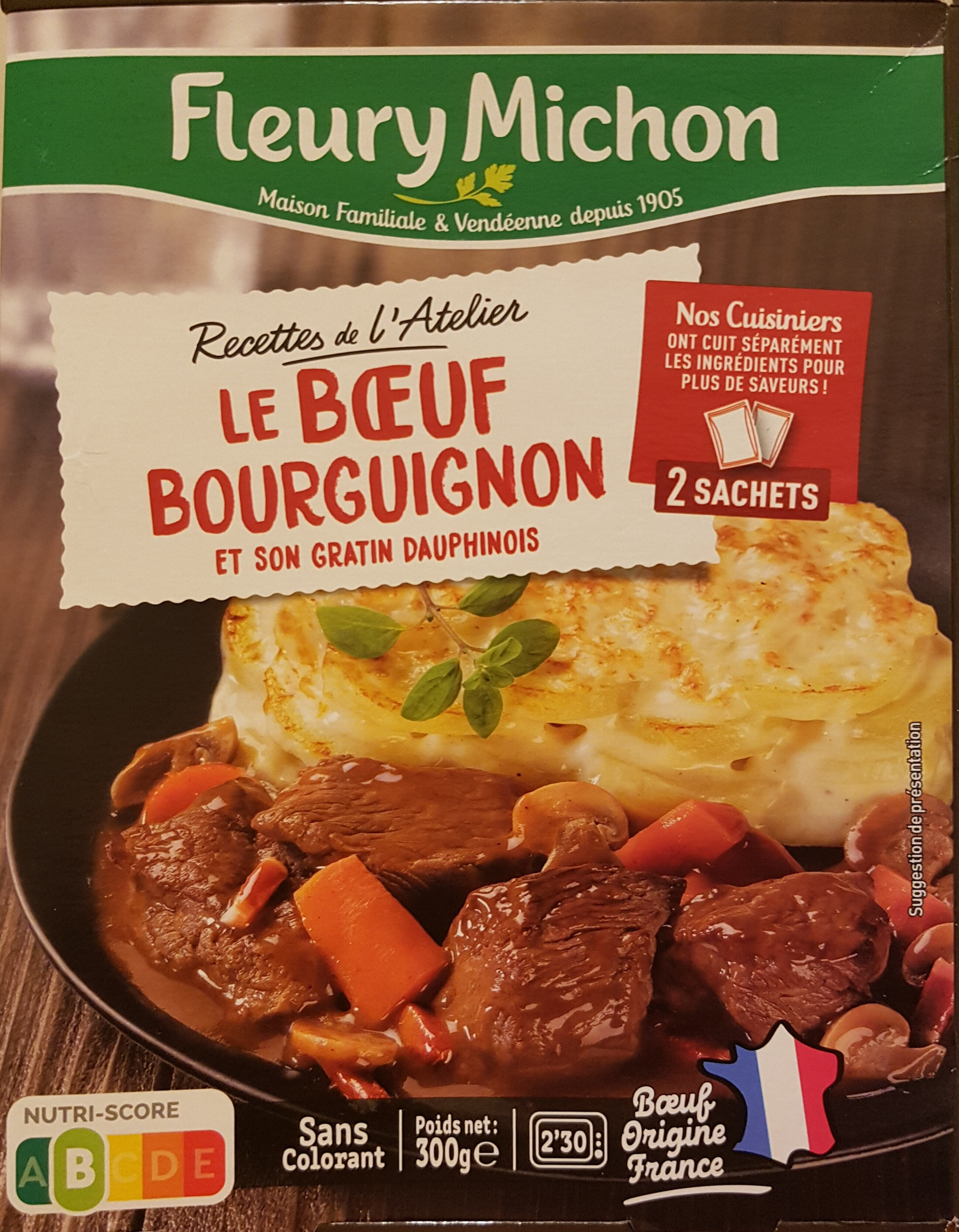 Le bœuf bourguignon et son gratin  dauphinois - Proizvod - fr