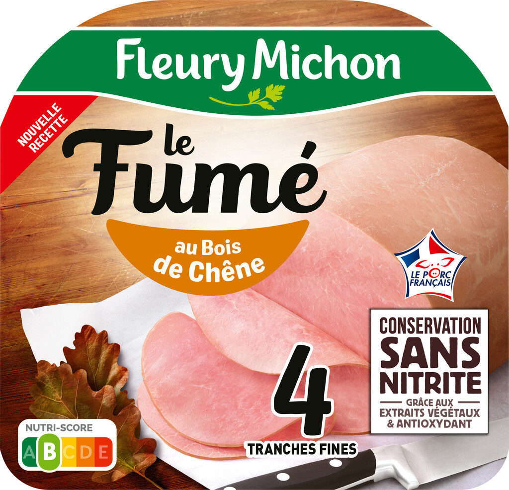 Jambon de porc fumé Sans Nitrite - Produit