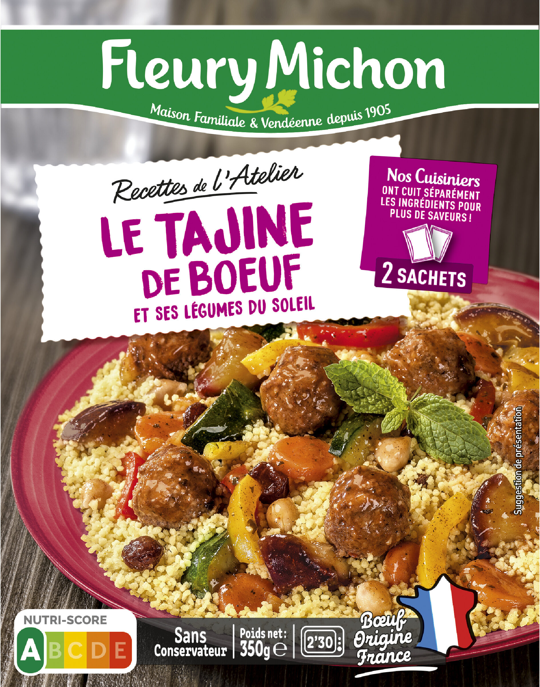 La Tajine de Boeuf et ses Légumes du Soleil - Produkt - fr