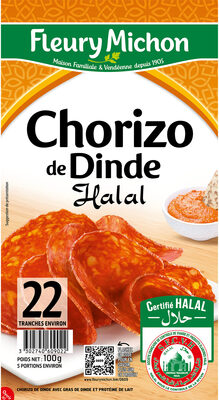 Chorizo de Dinde - Halal - Product - fr