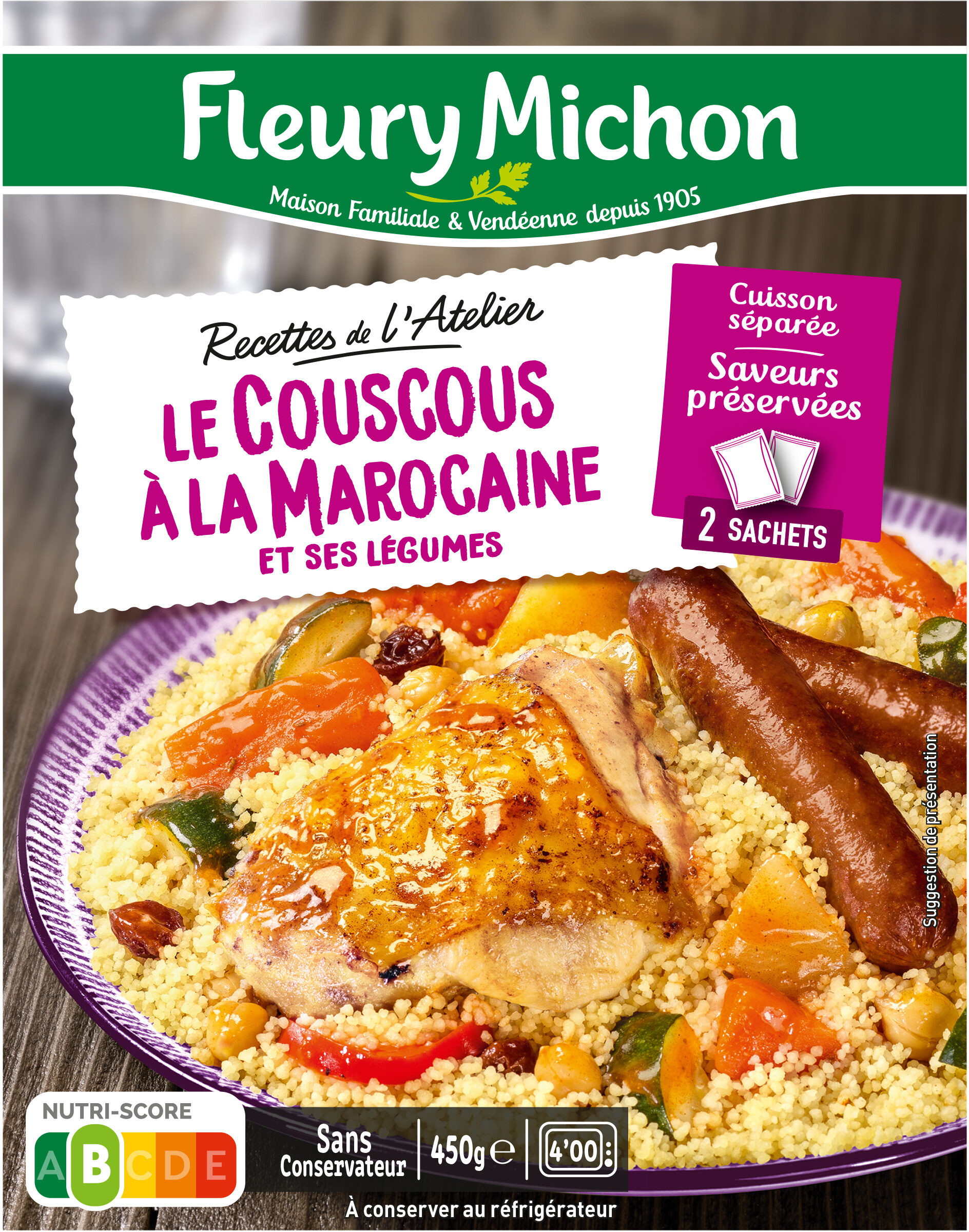 Le Couscous à la Marocaine et ses légumes - Prodotto - fr