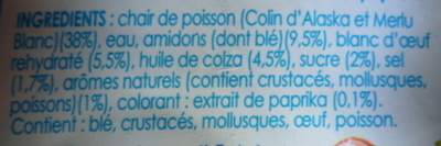 Le Bâtonnet Moelleux (18 Bâtonnets) - Ingrediënten - fr