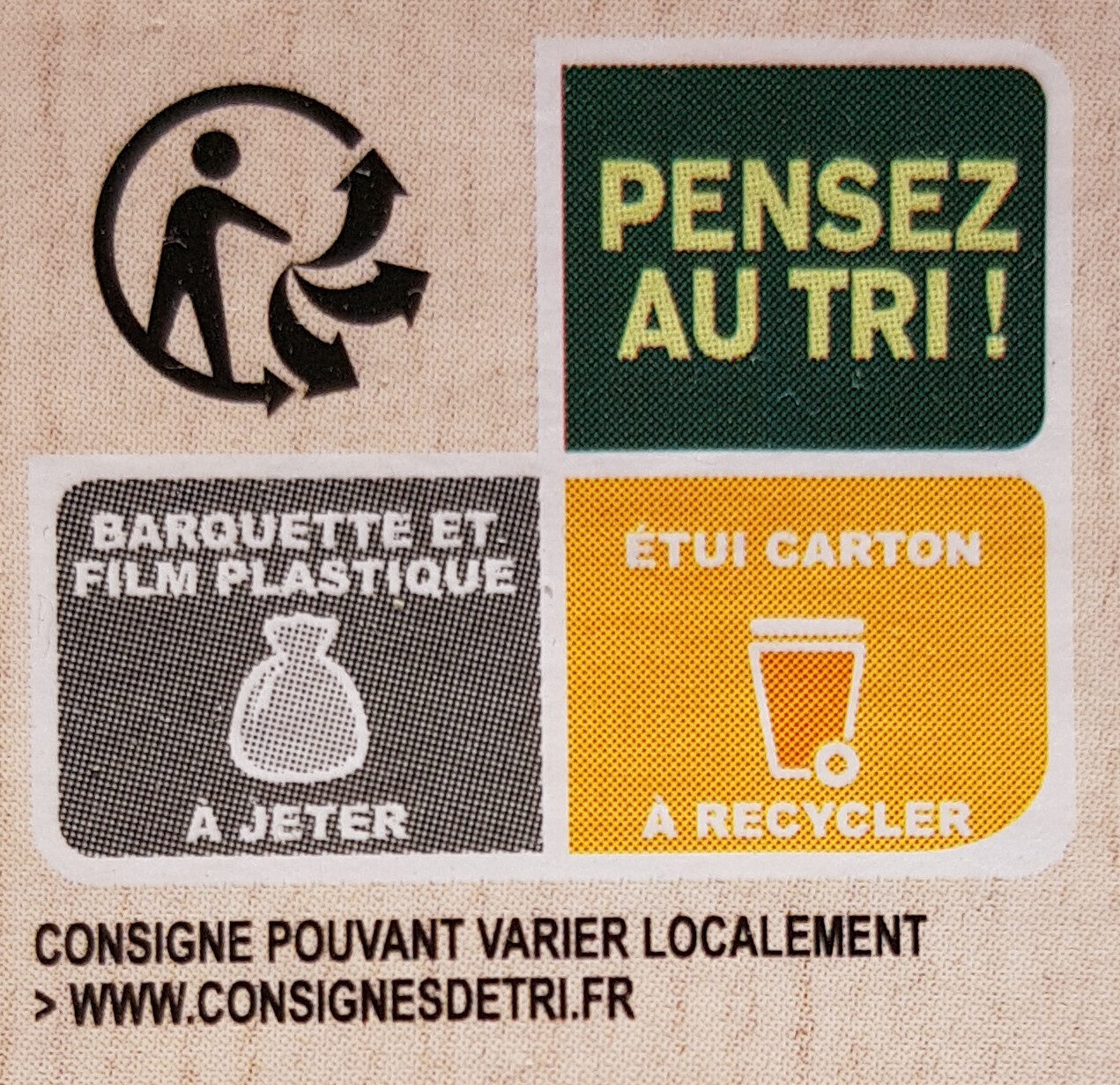 Parmentier de Poisson à la Ciboulette - Genbrugsinstruktioner og/eller emballageoplysninger - fr