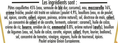 BOX MAXI CHEESY (chicken & cheese) - Ingrediënten - fr