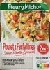 Poulet & pâtes farfallines sauce ricotta épinards - Product