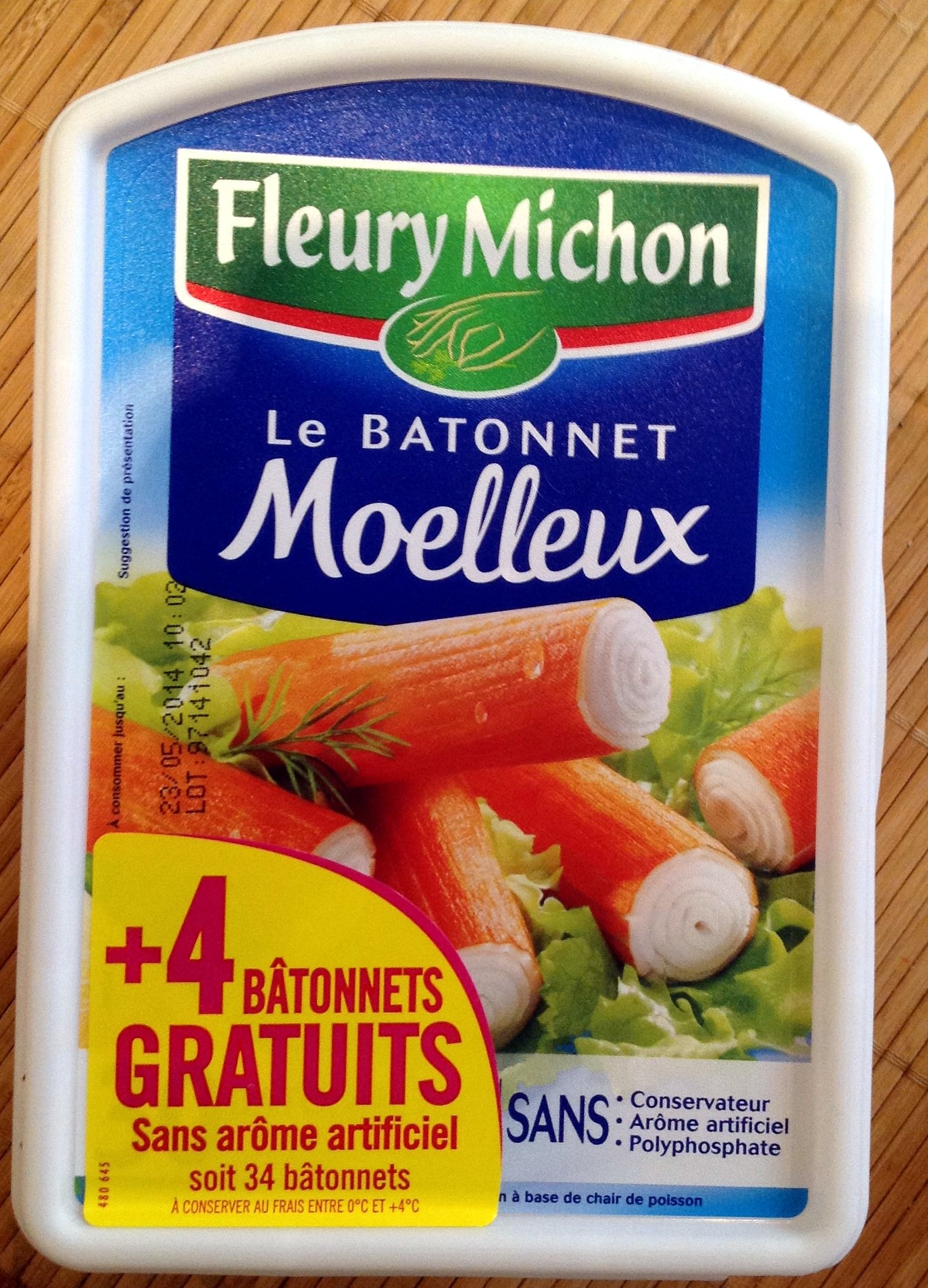 Le Bâtonnet Moelleux (+ 4 Bâtonnets Gratuits soit 34 bâtonnets) - Produkt - fr