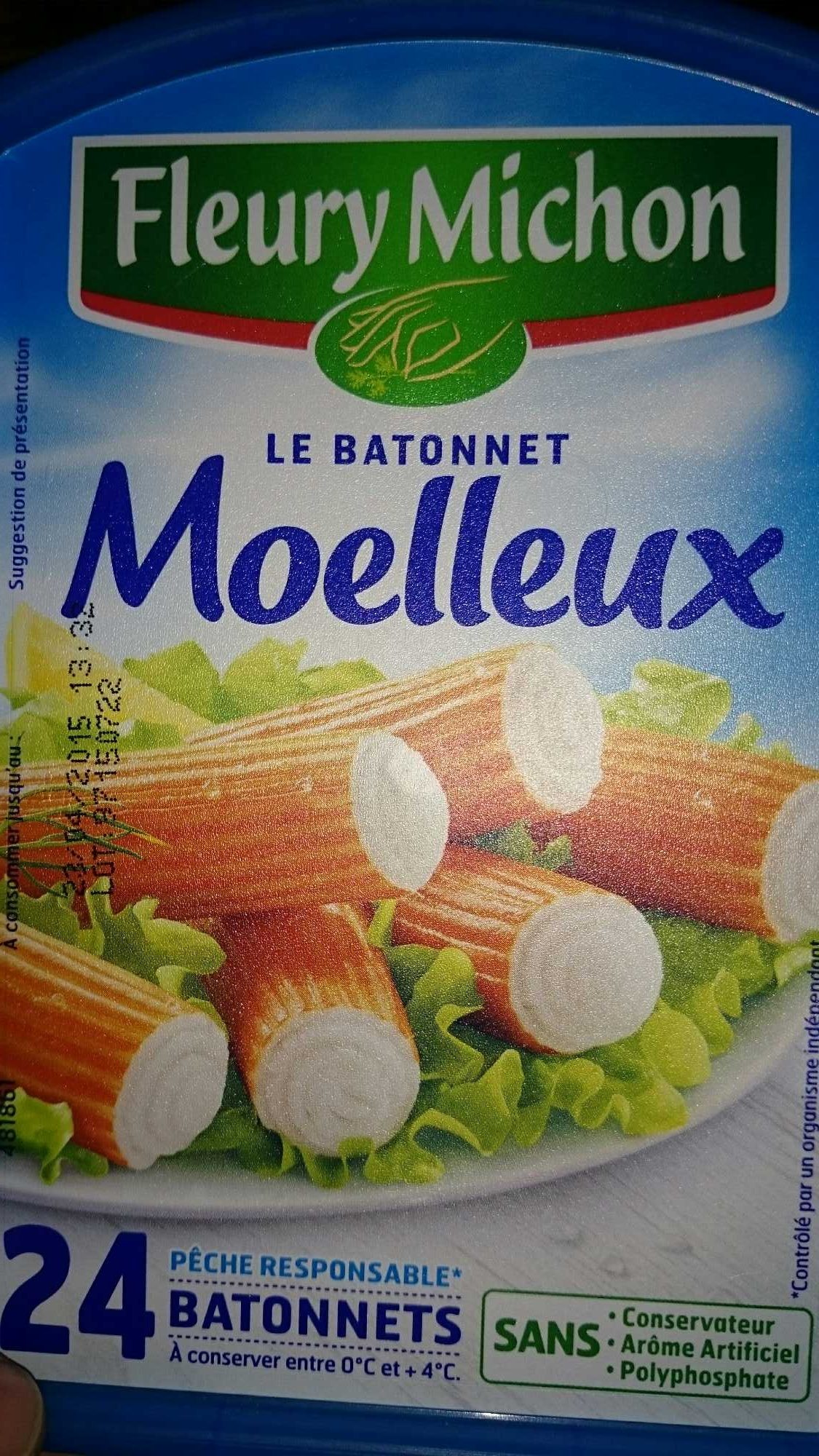 Le Bâtonnet Moelleux (24 Bâtonnets) - Product - fr