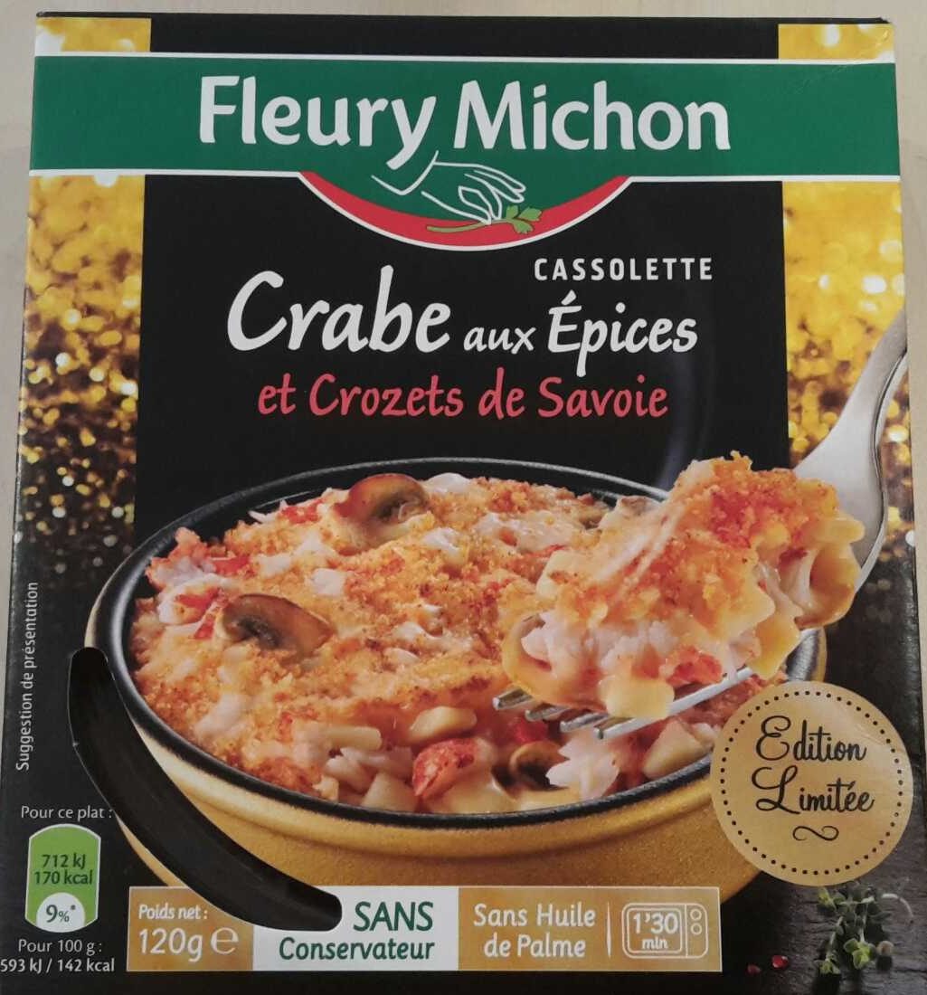 Cassolette Crabe aux Épices et Crozets de Savoie - Produkt - fr