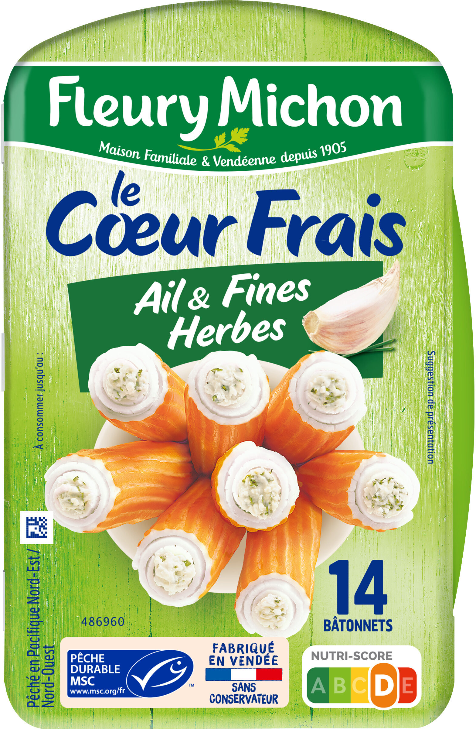 Le Coeur Frais - Ail et Fines herbes - Produit