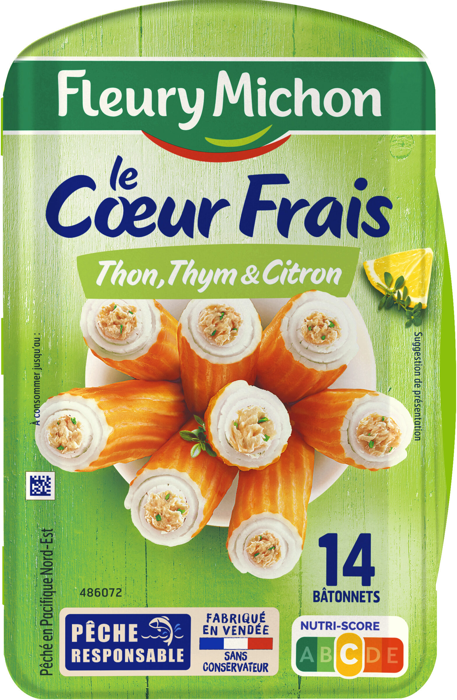 Coeur Frais - Thon, Thym & Citron - Product - fr