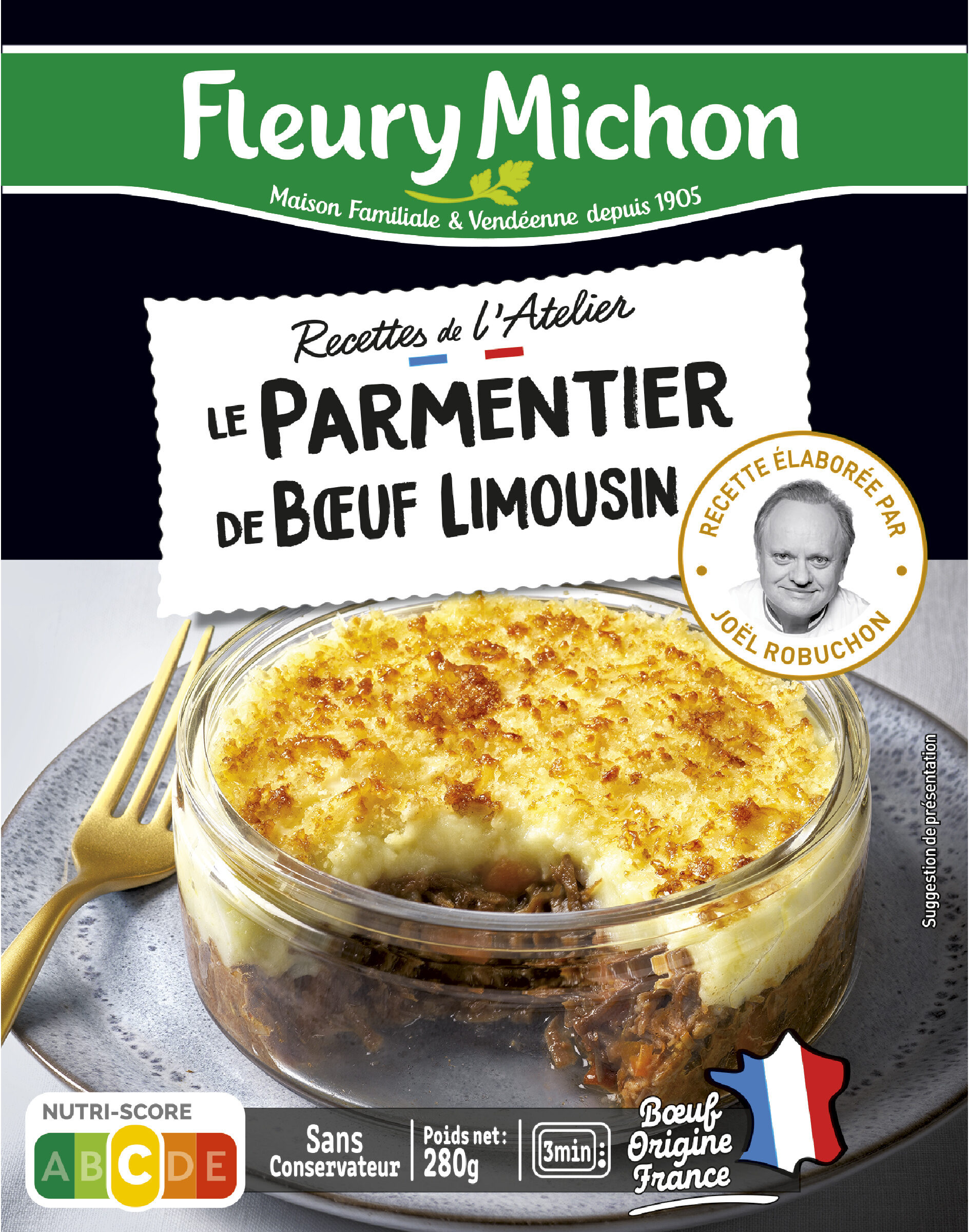 Le parmentier de boeuf Limousin - Product - fr