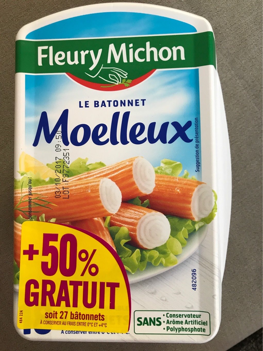 Le Bâtonnet Moelleux - Produit
