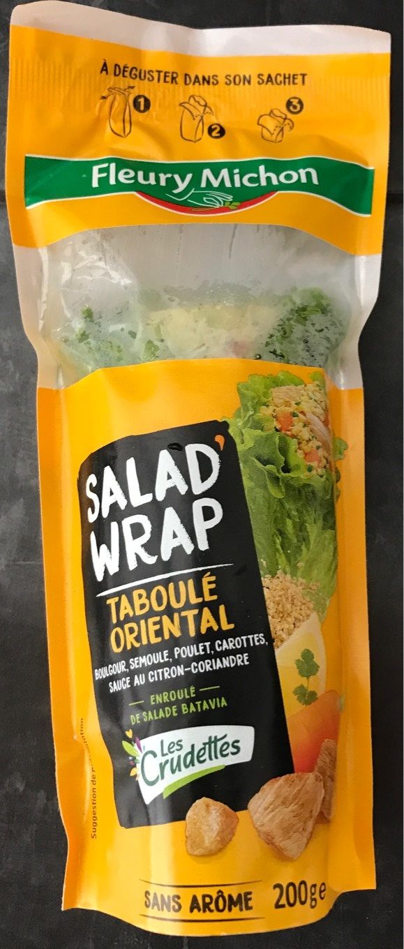 Salad' Wrap Taboulé Oriental - Produit