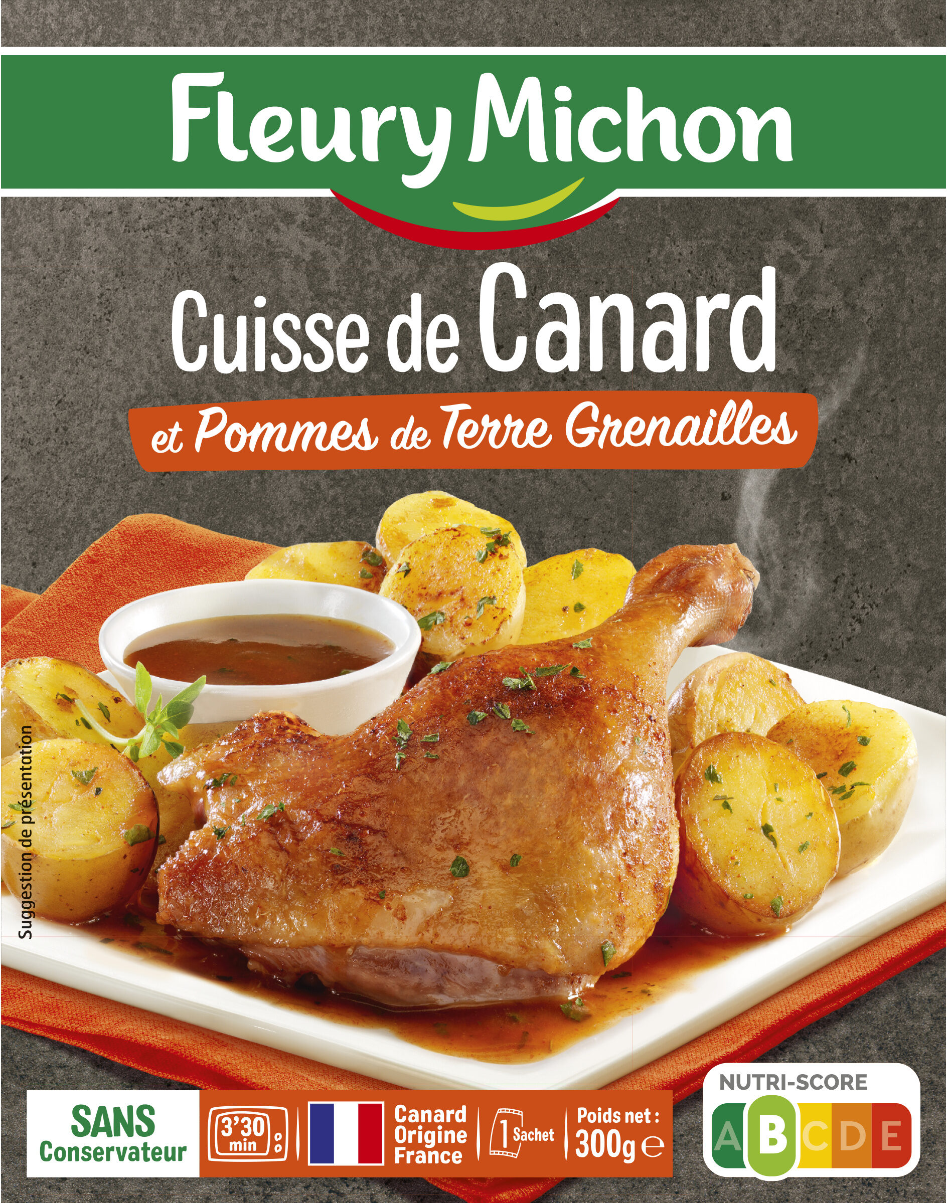Cuisse de Canard et Pommes de Terre Grenailles - Product - fr