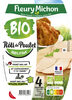 Le Rôti de poulet, Bio - 4 tranches - Producte
