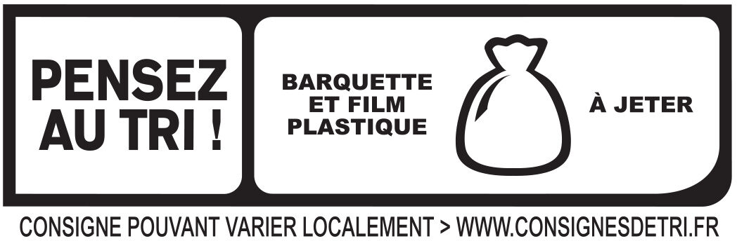 Le Paris seulement 2% MG - 25% de sel* - 4 tranches fines - Recycling instructions and/or packaging information - fr