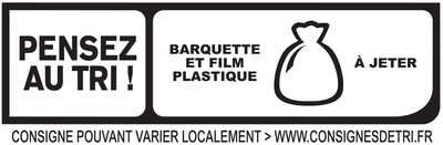 Le Paris fumé - 25% de sel* - 4 tr. - Instrucciones de reciclaje y/o información de embalaje - fr