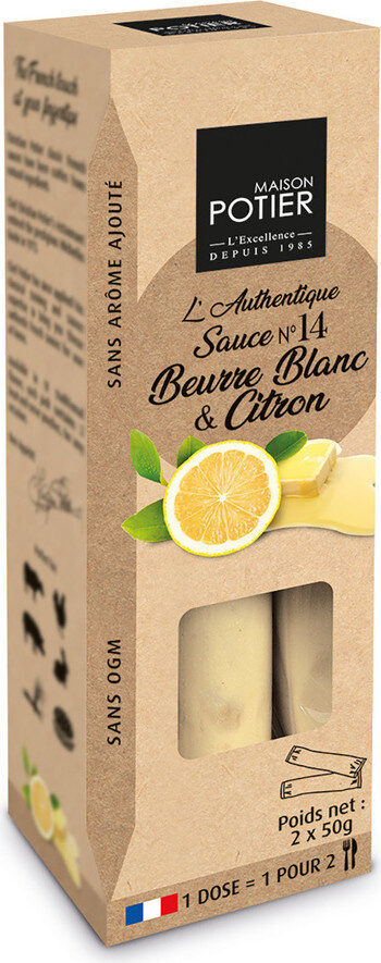 Sauce Beure Blanc & Citron - Produit