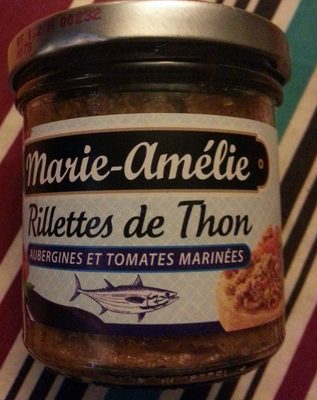 Rillettes de Thon Aubergines et Tomates Marinées - Product - fr
