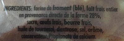 12 crêpes bretonnes - Ingrédients
