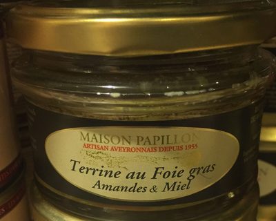 Terrine au Foie Gras, Amandes & Miel - Product - fr