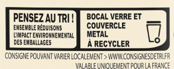 Ratatouille à la provençale - Instruction de recyclage et/ou informations d'emballage