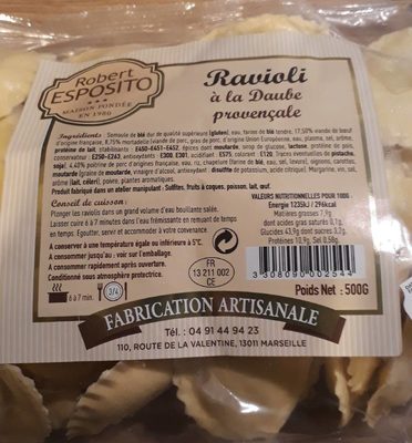 Raviolis à la Daube Provençale - Product - fr