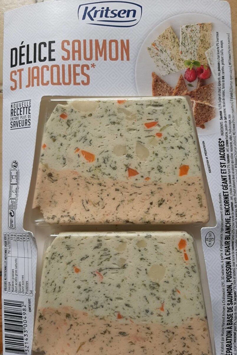 Délice saumon St Jacques - Product - fr