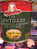 Lentilles cuisinees - Produit