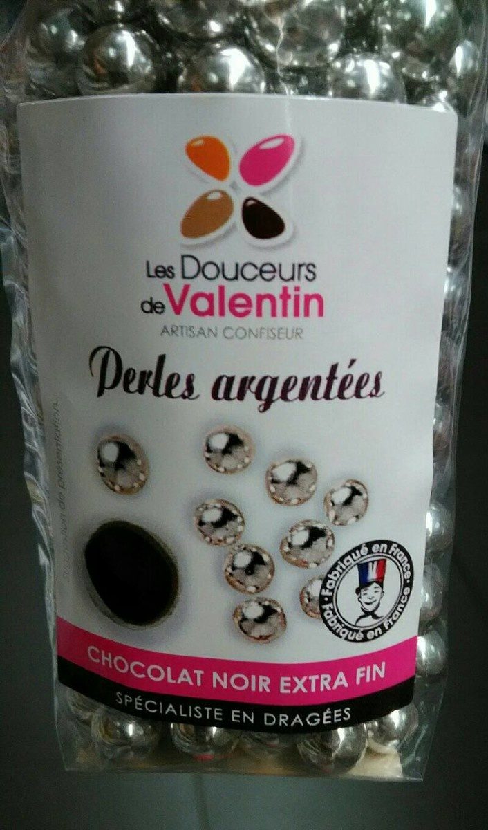 Perles Chocolat Argentées - Product - fr