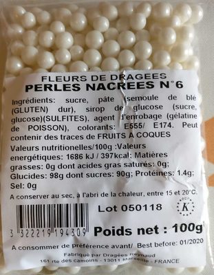 Perles nacrées n 6 - Product - fr