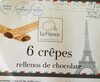 Crêpes rellenos de chocolat - Product