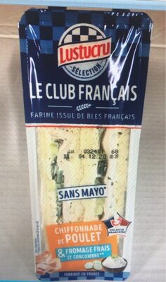 Le Club Français Chiffonade de poulet, fromage frais - نتاج - fr