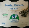 Yaourt fermier brassé à l'extrait naturel de vanille - Product