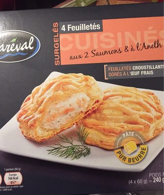 Feuilletés aux 2 saumons - Produkt - fr