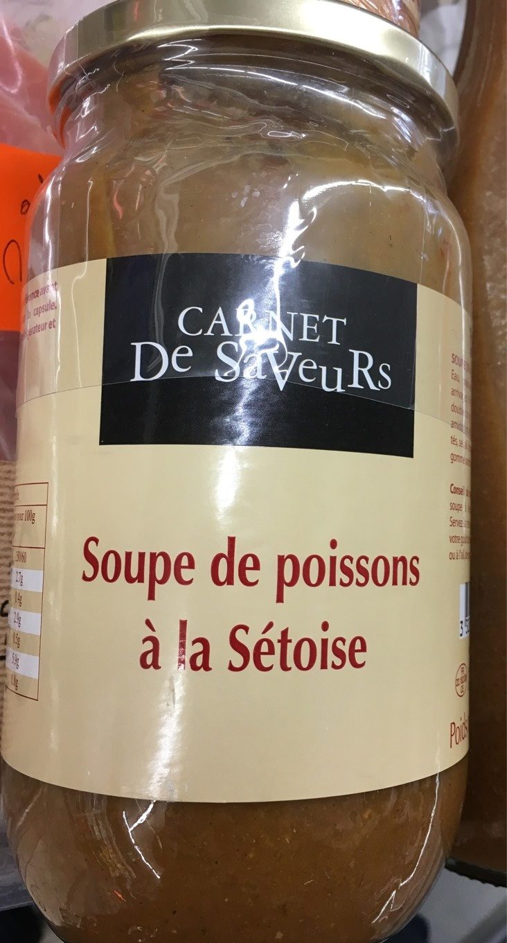 Soupe de poisson à la sétoise - Product - fr