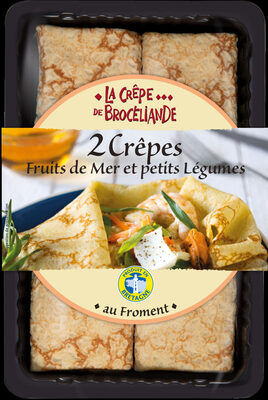 2 crêpes Fruits de Mer et petits Légumes - Product - fr