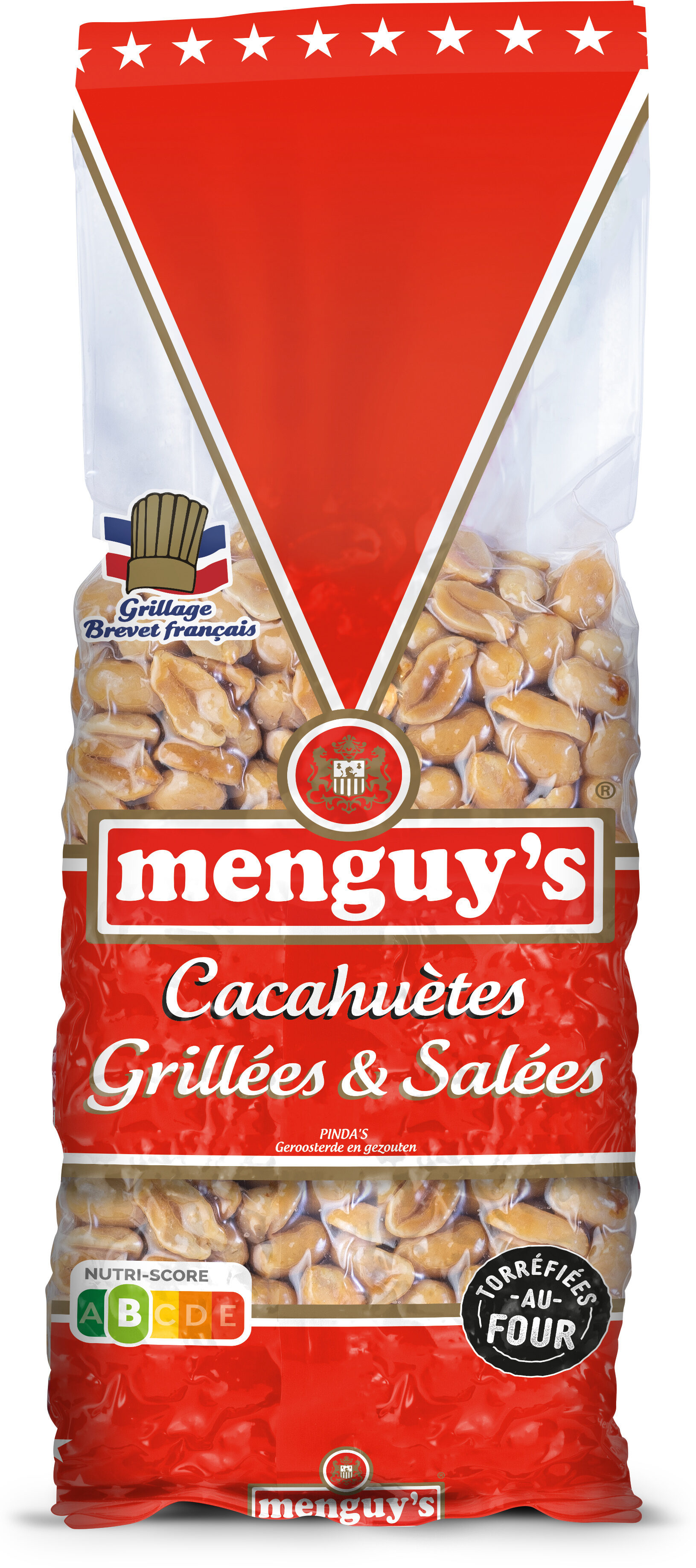 Menguy's cacahuetes grillees salees 700 g - Product - fr