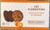 Les florentins- chocolat noir et orange - Produit