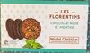 Véritables Florentins Menthe / Chocolat Noir - Etui Carton - Product