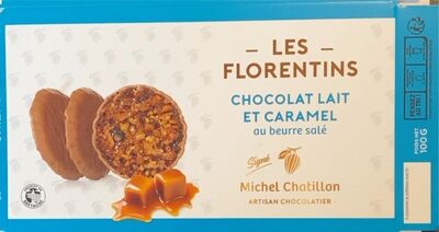 Les Florentins ® Chocolat Lait & Caramel au beurre salé - Produit