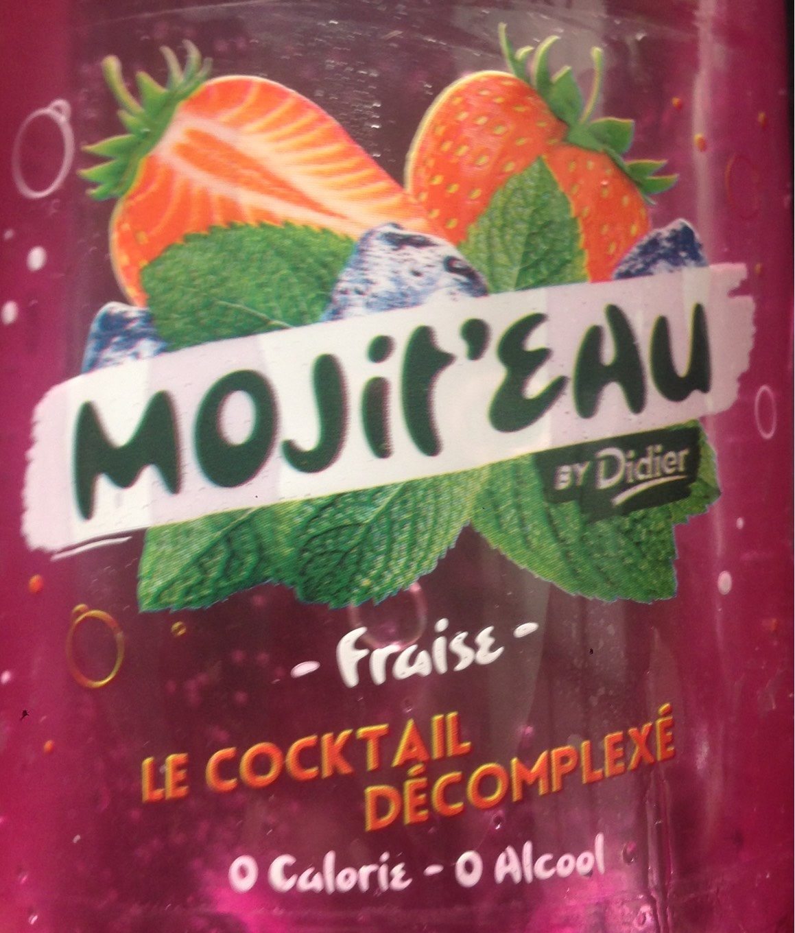 Mojit'Eau Fraise - Product - fr