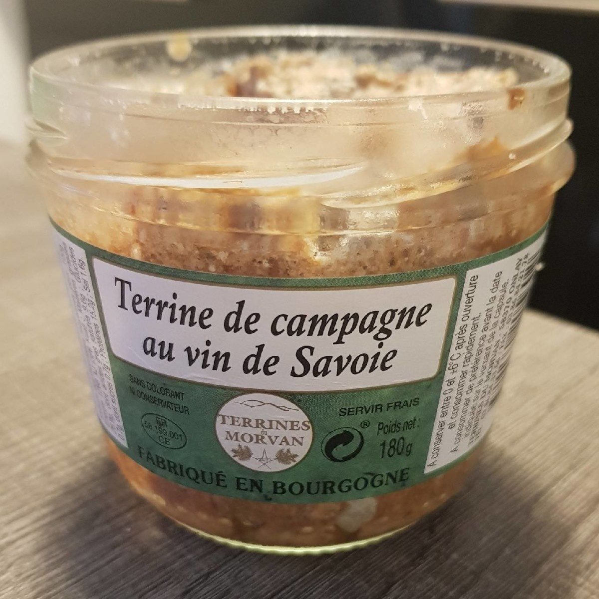 Terrine de Campagne au vin de Savoie - Product - fr